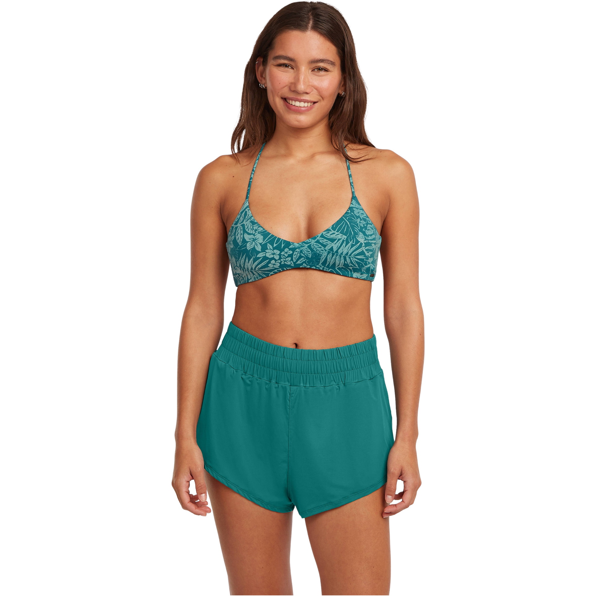 2026 O'Neill Femmes Short De Bain Incontournable 1800429 - Botanical Heat